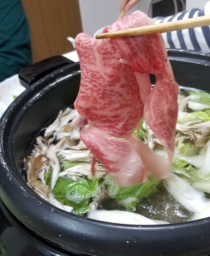 丹波牛ふるさと納税しゃぶしゃぶ体験